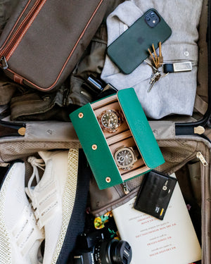 Choosing watches to travel with